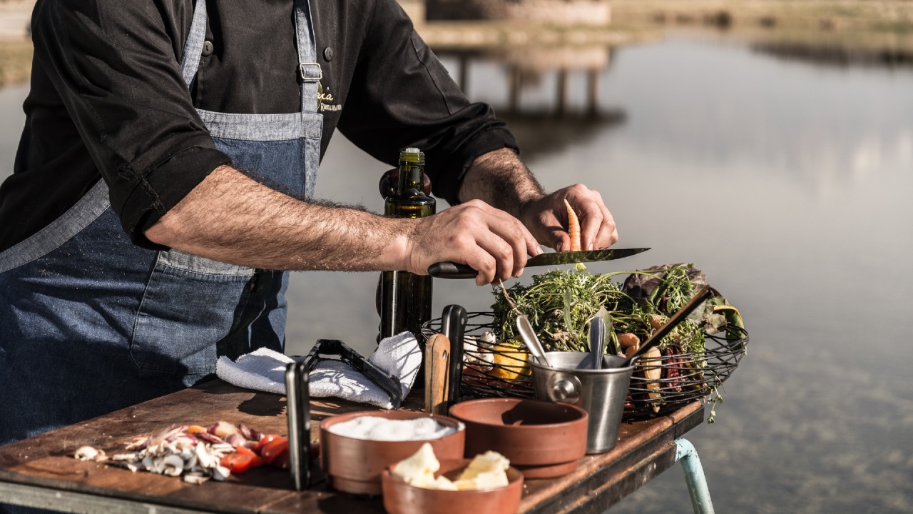 Organic food is lovingly prepared by Gaia Restaurant’s chef and is a great choice for an organic lifestyle